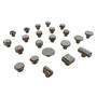 ProLine 22 Piece Planishing Hammer Die Kit