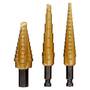 Unibit Step Drill Set, #1T, 2T, and 3T