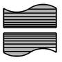 Mittler Bros. 2 inch Crimp Roll - Keyed
