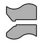 Mittler Bros. Off-Set Swedge Roll - Keyed