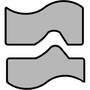 Mittler Bros. Duct Work Radius End Roll Set - Keyed