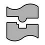 Mittler Bros. 1/4 inch Edge Bead Roll