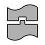 Mittler Bros. High Throat 1/4 inch Flat Bead Roll