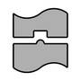 Mittler Bros. High Throat 1/4 inch Round Bead Roll