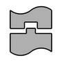 Mittler Bros. High Throat 5/16 inch Flat Bead Roll