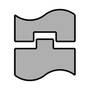 Mittler Bros. High Throat 3/8 inch Flat Bead Roll
