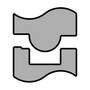 Mittler Bros. 1 inch Edge Bead Roll
