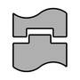 Mittler Bros. High Throat 1/2 inch Flat Bead Roll