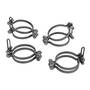 Icengineworks 2-1/4 inch Header Tack Welding Clamp, Set of 4