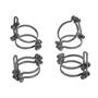 Icengineworks 2-1/2 inch Exhaust Tack Welding Clamp, Set of 4