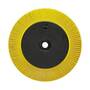 8 x 1 inch, 80 grit 3M Scotch-Brite Bristle Brush, Yellow