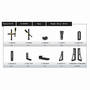 Siegmund System 16 Fixturing Kit, 72 piece