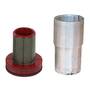 Huth Expander Segment, 1-3/8 inch to 1-3/4 inch, Solid Surface, Red