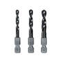 Fein Vario Tap Size Twist Drill Set, 5/16, 3/8, and 1/2 UNC