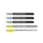 Fein Assorted T-Shank Jigsaw Blades 5 Piece Starter Set