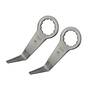 1-1/2 inch Serrated L-shaped Cutting Blade, 2 pack
