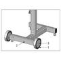 Wheel Assembly for Ellis Belt Grinder