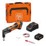 Fein ABLK 18 1.6EAS AMPShare Cordless Sheet Metal Nibbler Kit, 16 gauge