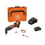 Fein ABLK 18 1.3CSE AMPShare Cordless Sheet Metal Nibbler Kit, 18 gauge