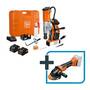 Fein Slugger AJMU 137 18V Cordless Magnetic Drill with FREE Angle Grinder