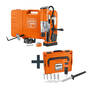Fein Slugger JMU 137 MQW Magnetic Drill Structural Steel Set