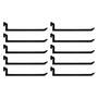 Gridlok 6 inch Standard Hook, 10 pack