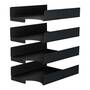 Gridlok 2 inch Horizontal Paper Tray, 4 pack