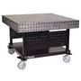 Flextur Welding Table with Casters, 48 x 48 inch