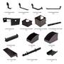 Gridlok Workbench Accessory Kit, 58 Piece