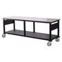 Flextur Heavy Duty Mobile Workbench, 32 x 96 inch
