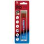 Markal PRO Red Crayon Refill, 6 pack