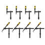 BuildPro 5/8 T-Post Clamps, 8 piece