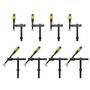 BuildPro 16mm T-Post Clamps, 8 piece