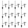 BuildPro 16mm Inserta Clamps, 150mm, 12 pack