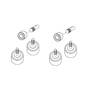 Replacement Guide Bearing Kit for Ellis 4000 Saws