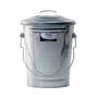 6 gallon Galvanized Steel Trash Can with Lid