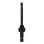 Arbor fits 9/16 to 1-3/16 inch Morse hole saws