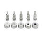 Basic Punch & Die Starter Set for METALpro Ironworkers, 5 piece
