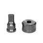 1/2 x 3/4 inch Oblong Punch and Die for Piranha Ironworkers