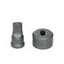 13/32 x 13/16 inch Oblong Punch and Die for Piranha Ironworkers