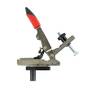 Auto Adjust Toggle Clamp with Stand, Steel Foot, Short