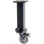 Leg with Locking Caster for ALPHA28 Welding Table, 650mm