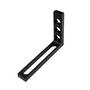 BuildPro 4 x 6 x 1.18 inch Right Angle Plate with 3 Holes, 1 Slot