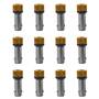 BuildPro Ball Lock Bolt, Long, connects an accessory to the table, 12 pack