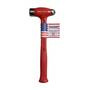 Trusty-Cook Ball Peen Steel Dead Blow Hammer, 36 oz