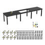 Siegmund Imperial 16 Welding Table Bundle, (2) 36 x 48 inch + 48 inch