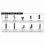 Siegmund Imperial 28 Fixturing Kit, 44 piece