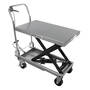 JET Scissors Lift Table With Folding Handle, 660 lb capacity