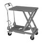 JET Scissors Lift Table With Folding Handle, 660 lb capacity