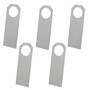 Straight Universal Caulking Joint Blade, 5 pack